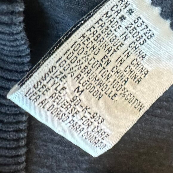 The Disney Store 101 Dalmatians Black Corduroy Overall Dress Retro Y2K 90s Med - Picture 5 of 12